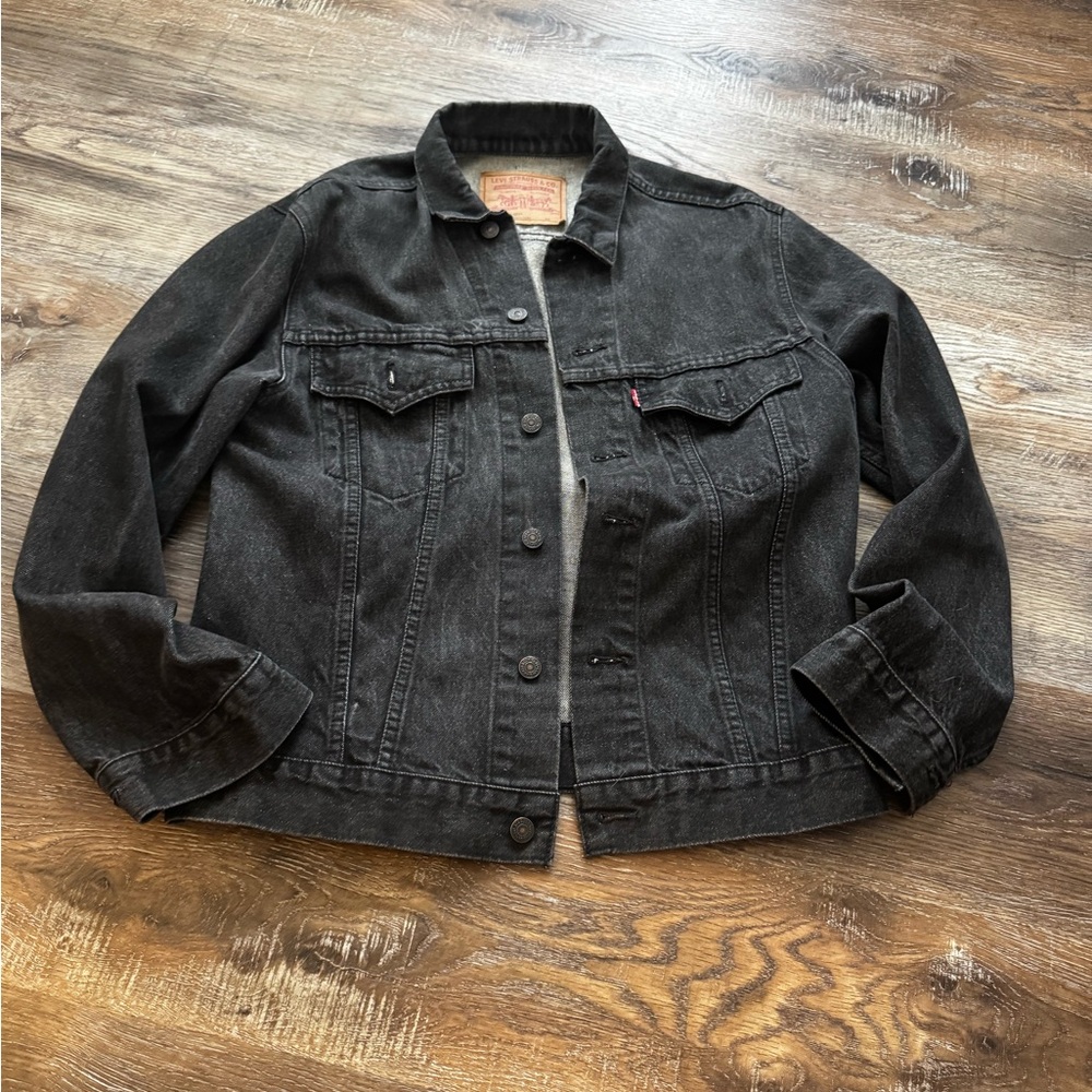 Levi's Charcoal Jean Jacket for Women